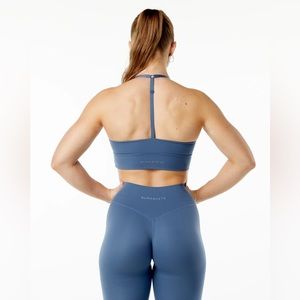 Alphalete Alphalux Wonder Bra - Tuxedo Blue size Small